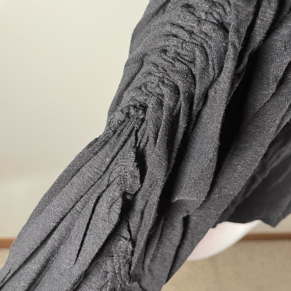 NWT Free People In a Dream Ruched Linen Blend Crop Top - Picture 6 of 10